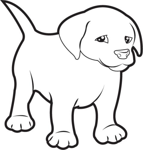 Puppy Black And White Images Free Download Png Clipart