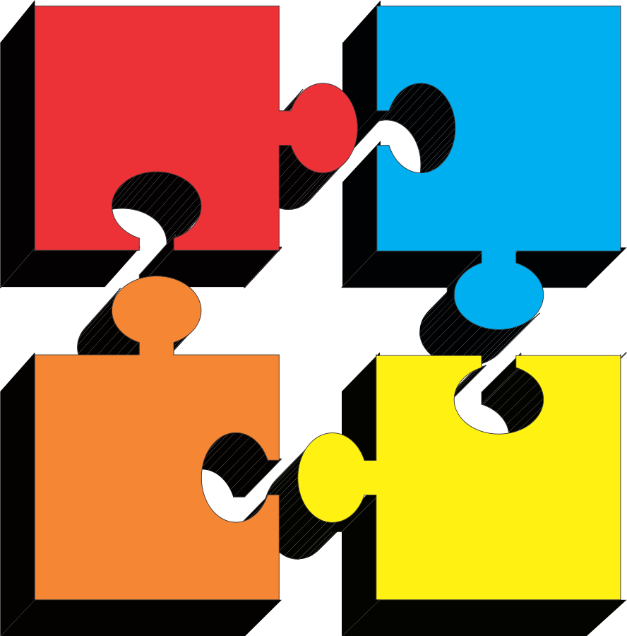 Puzzle Pieces And Others Art Inspiration Clipart