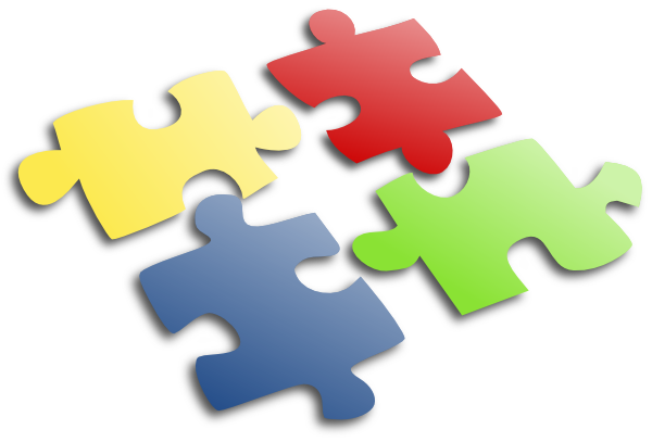 Jigsaw Puzzle At Vector Clipart Clipart
