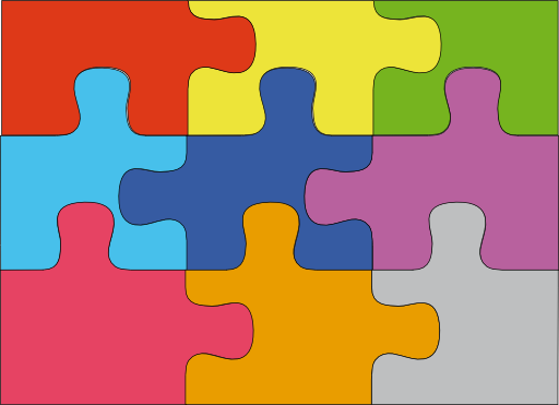 Puzzle Pieces The Hd Image Clipart