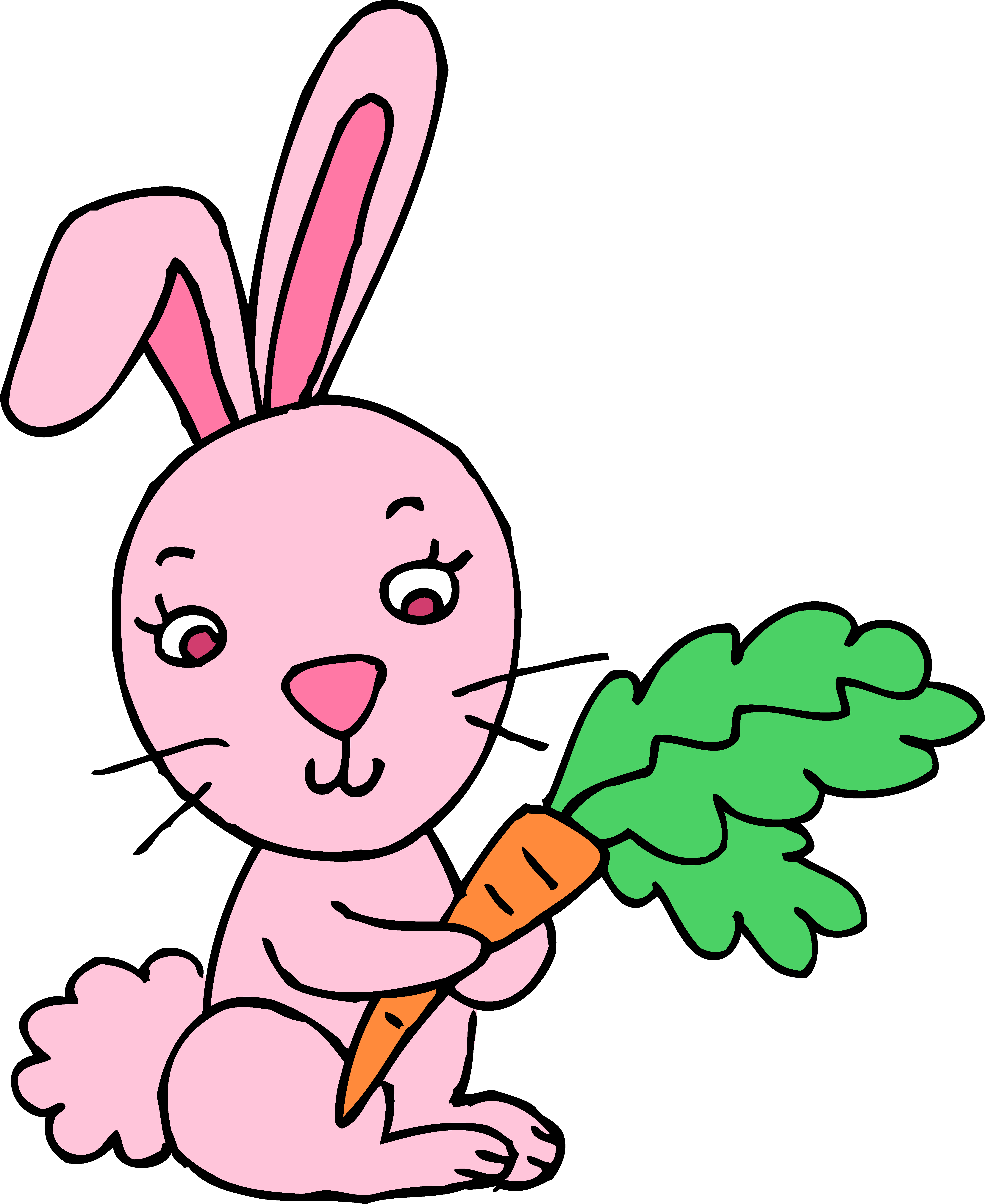 Free And Rabbits And Danasrfb Top Clipart