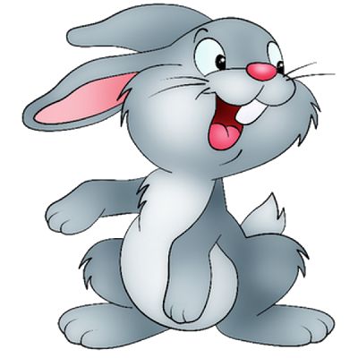 Moving Bunny Cartoon Bunny Rabbits Images Clipart