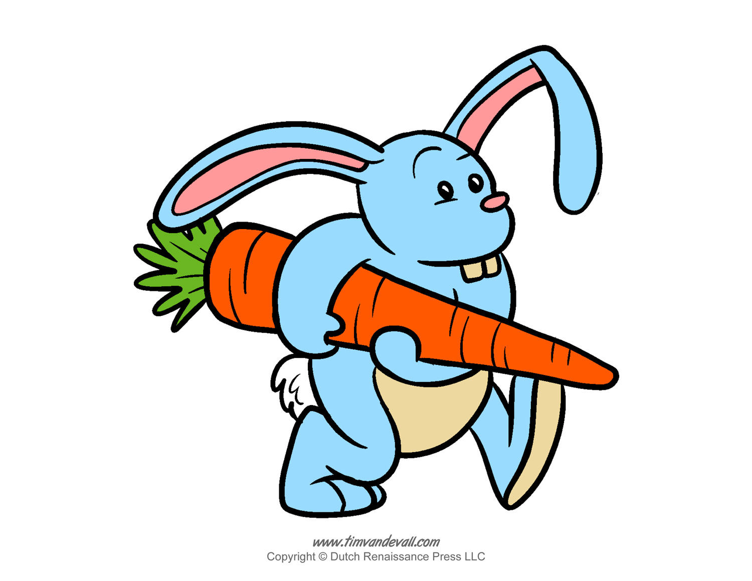 Rabbit Bunny Cartoon Cartoon Png Image Clipart