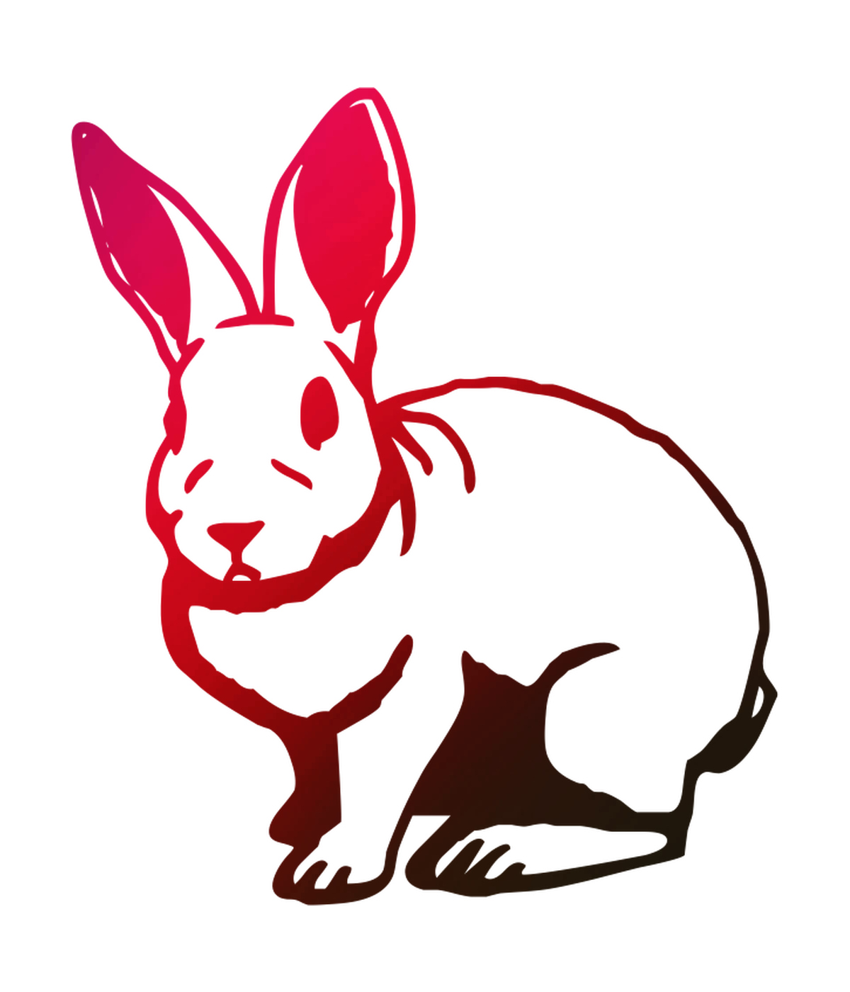 Dingbat Font Domestic Hare Rabbit Free Download PNG HD Clipart
