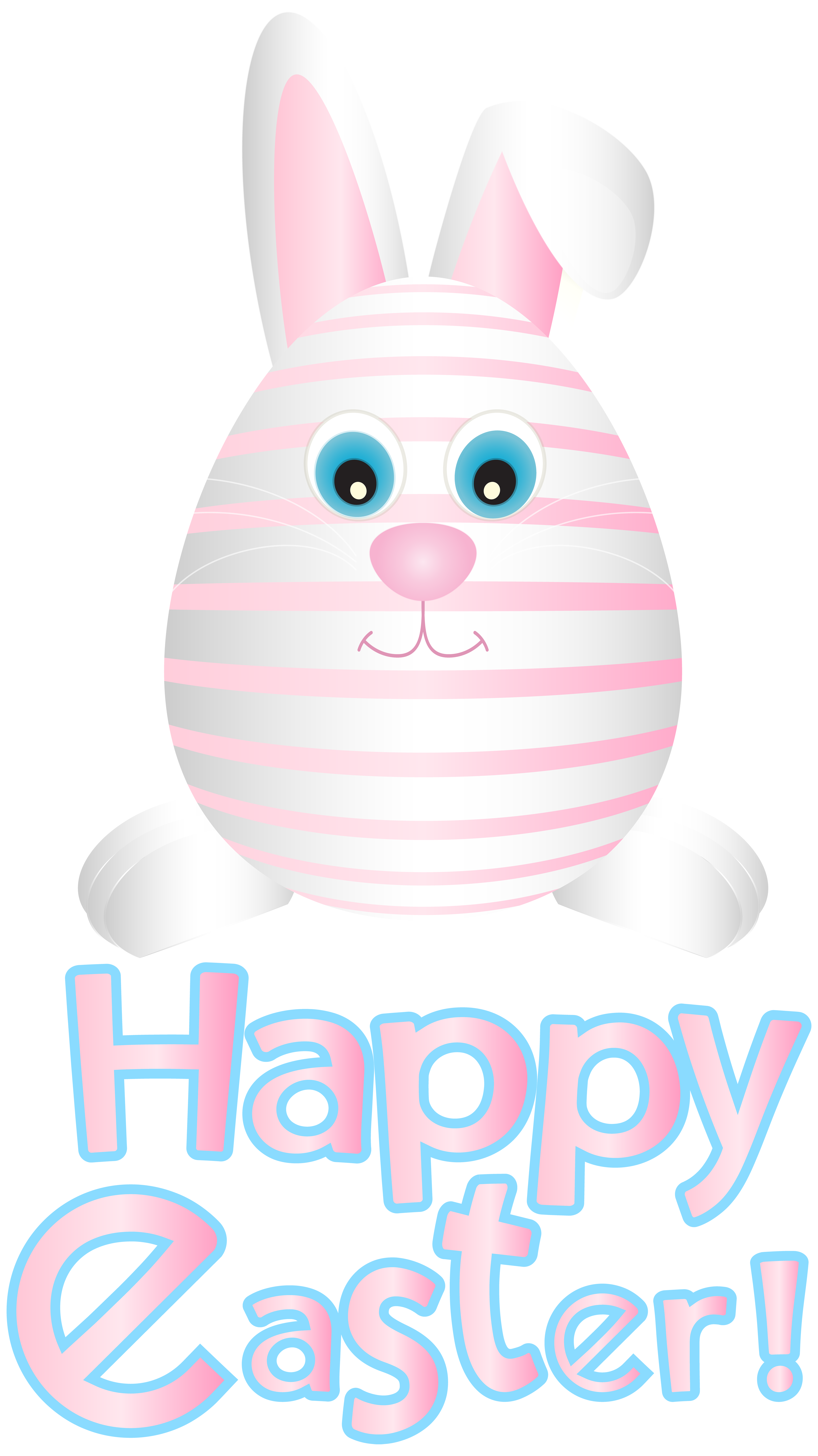 Pink Easter Transparent Rabbit Egg Bunny European Clipart