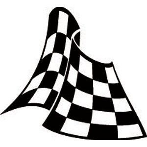 Racing Race Car Black And White Images Clipart