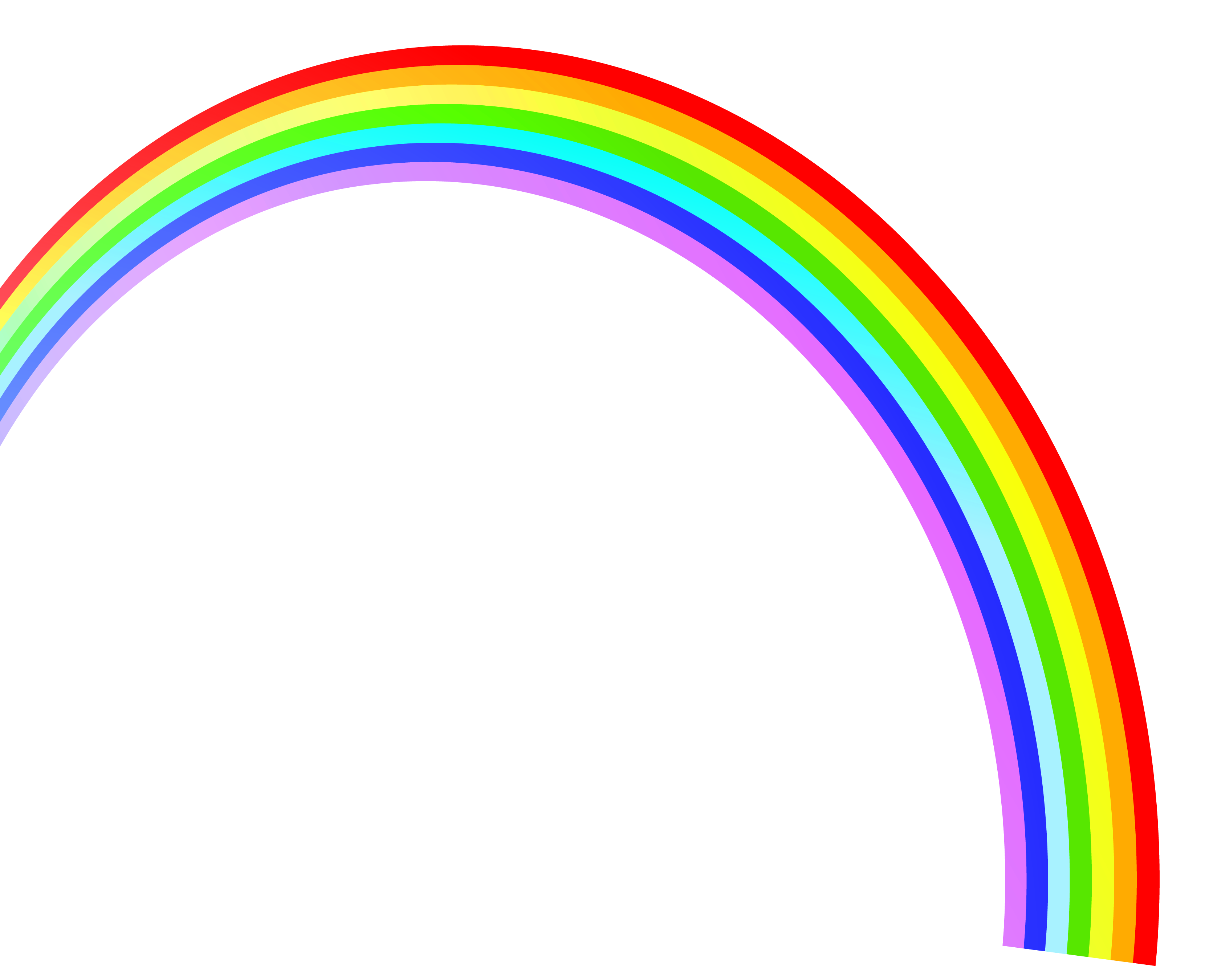 Clipart Rainbow Vector Hd Image Clipart