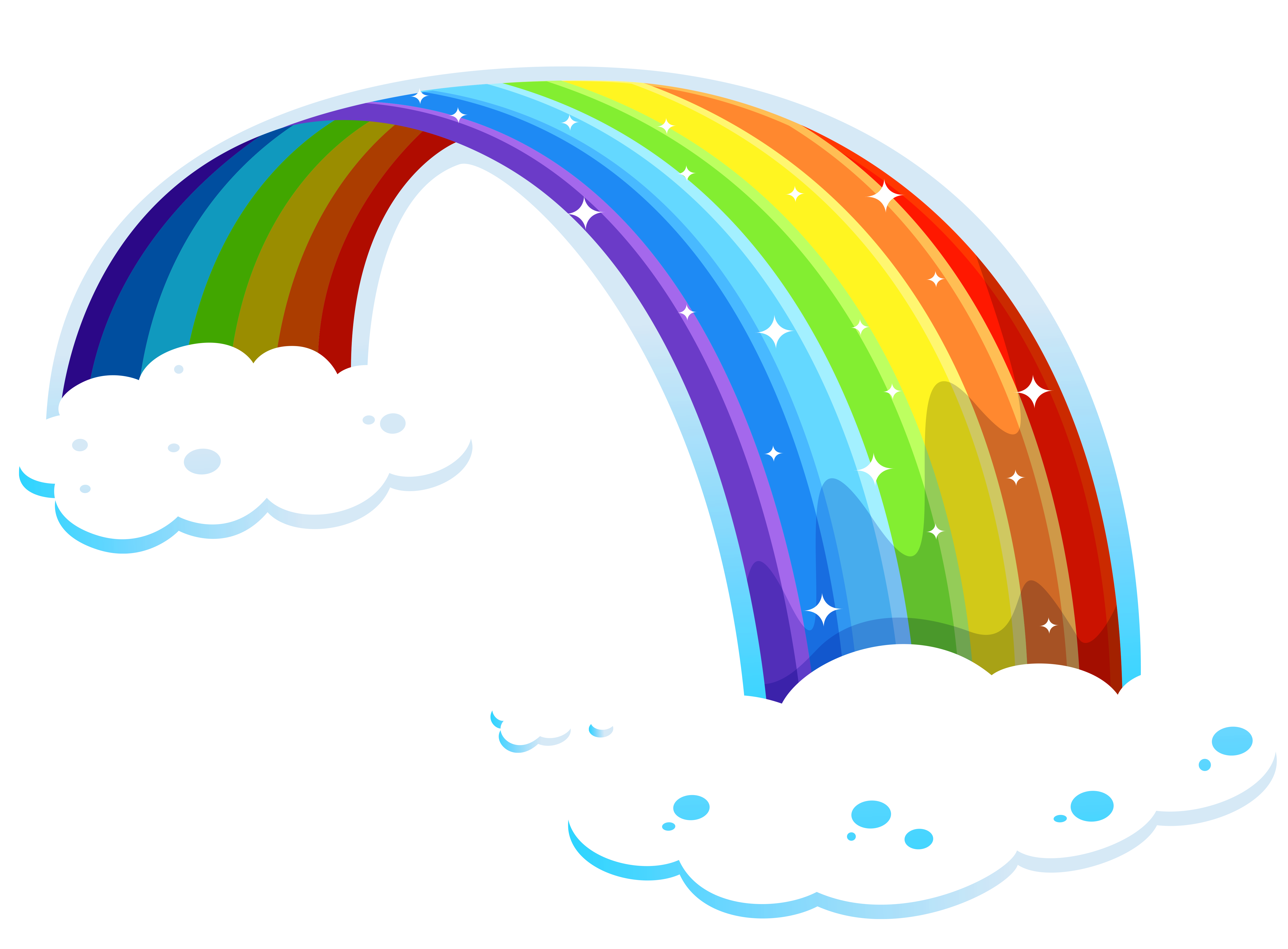 Butter Rainbow Clouds Color Peanut Illustration Reese'S Clipart