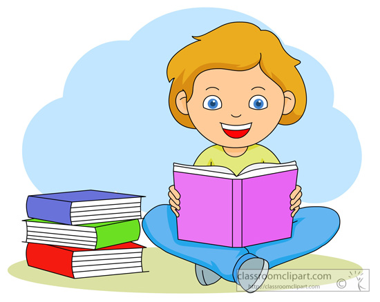 Clipart Of Students Reading Png Image Clipart