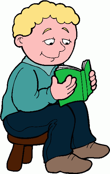 Boy Reading Schliferaward Clipart Clipart
