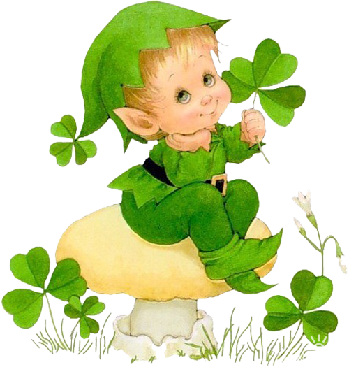 Irish Saint People Of Day Ireland Leprechaun Clipart