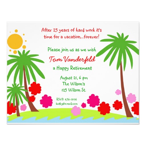 Retirement Party Invitation Png Image Clipart
