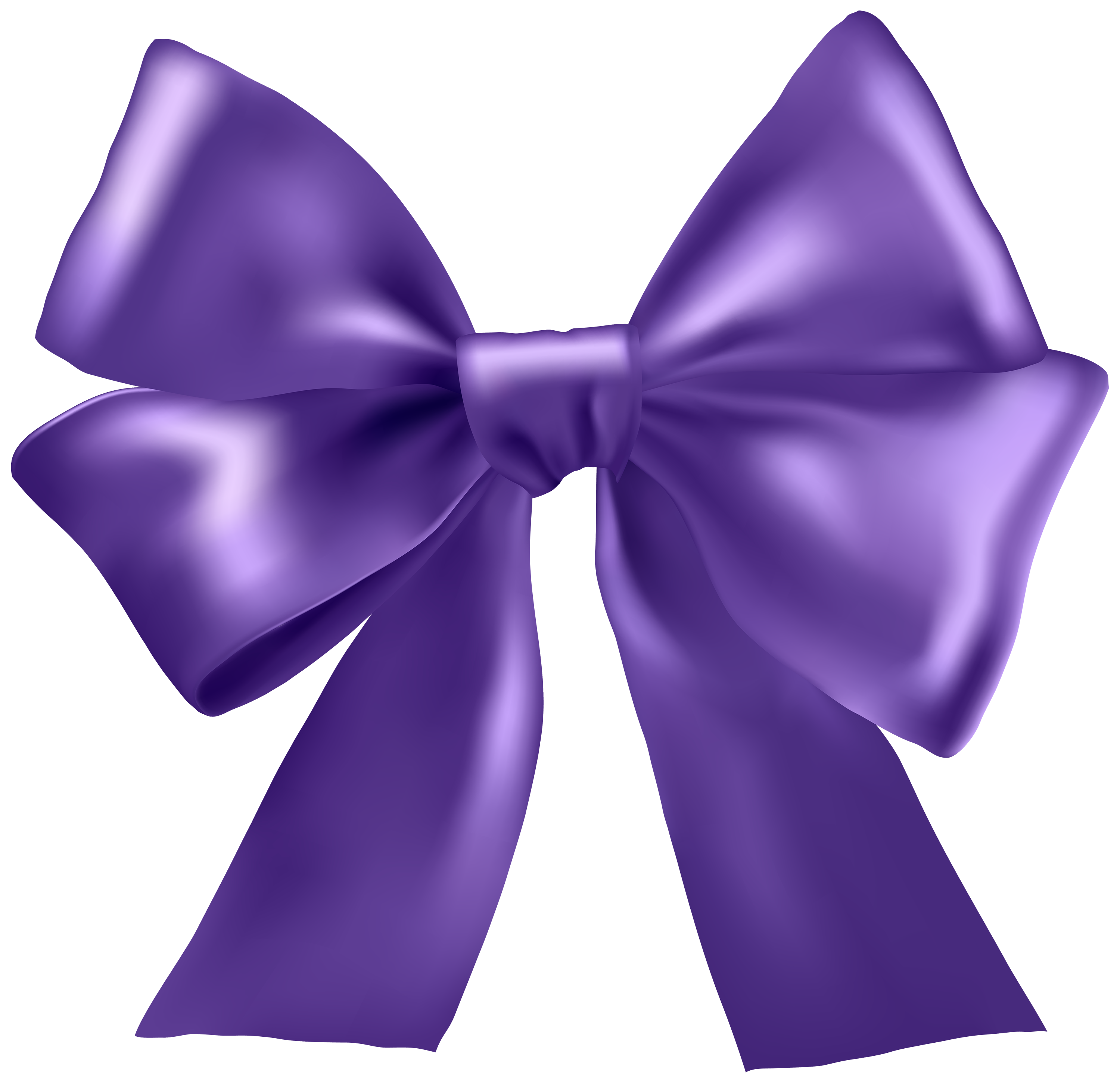 Purple Ribbon Web Png Images Clipart