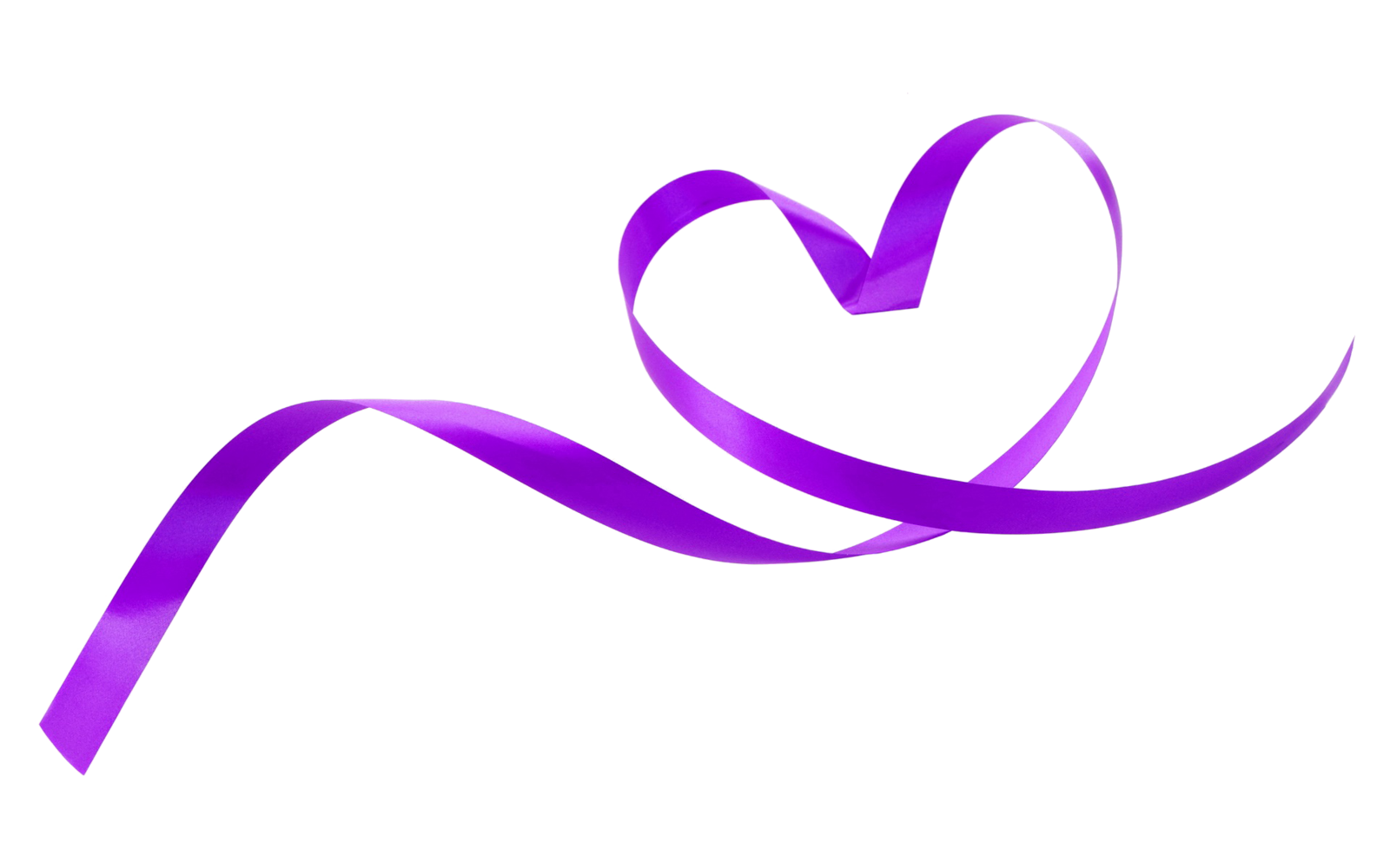 Decorative Love Purple Patterns Fresh With Ribbon Clipart