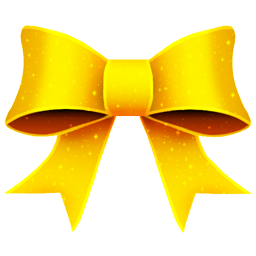 Yellow Ribbon Christmas Yellow Ribbon Icon Clipart