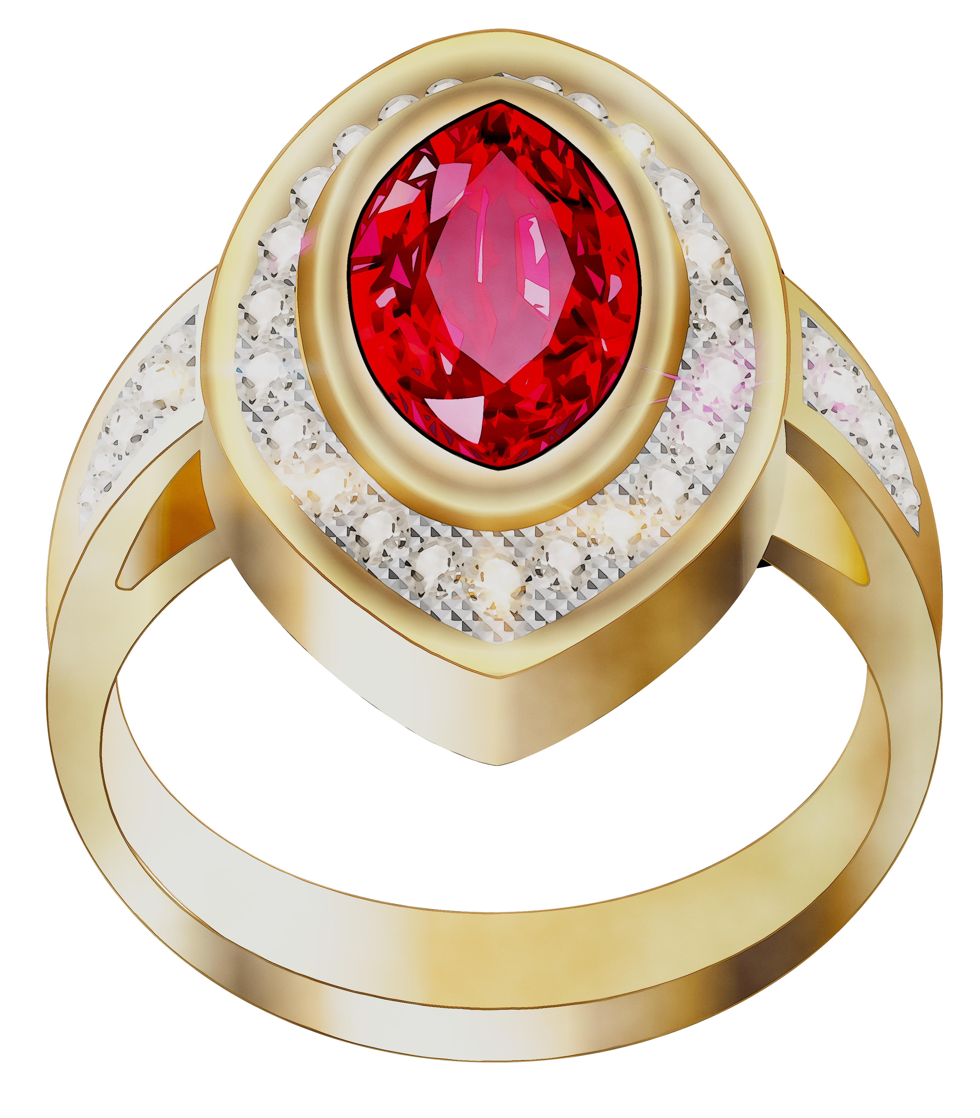 M'S Ring Ruby Free Download PNG HQ Clipart