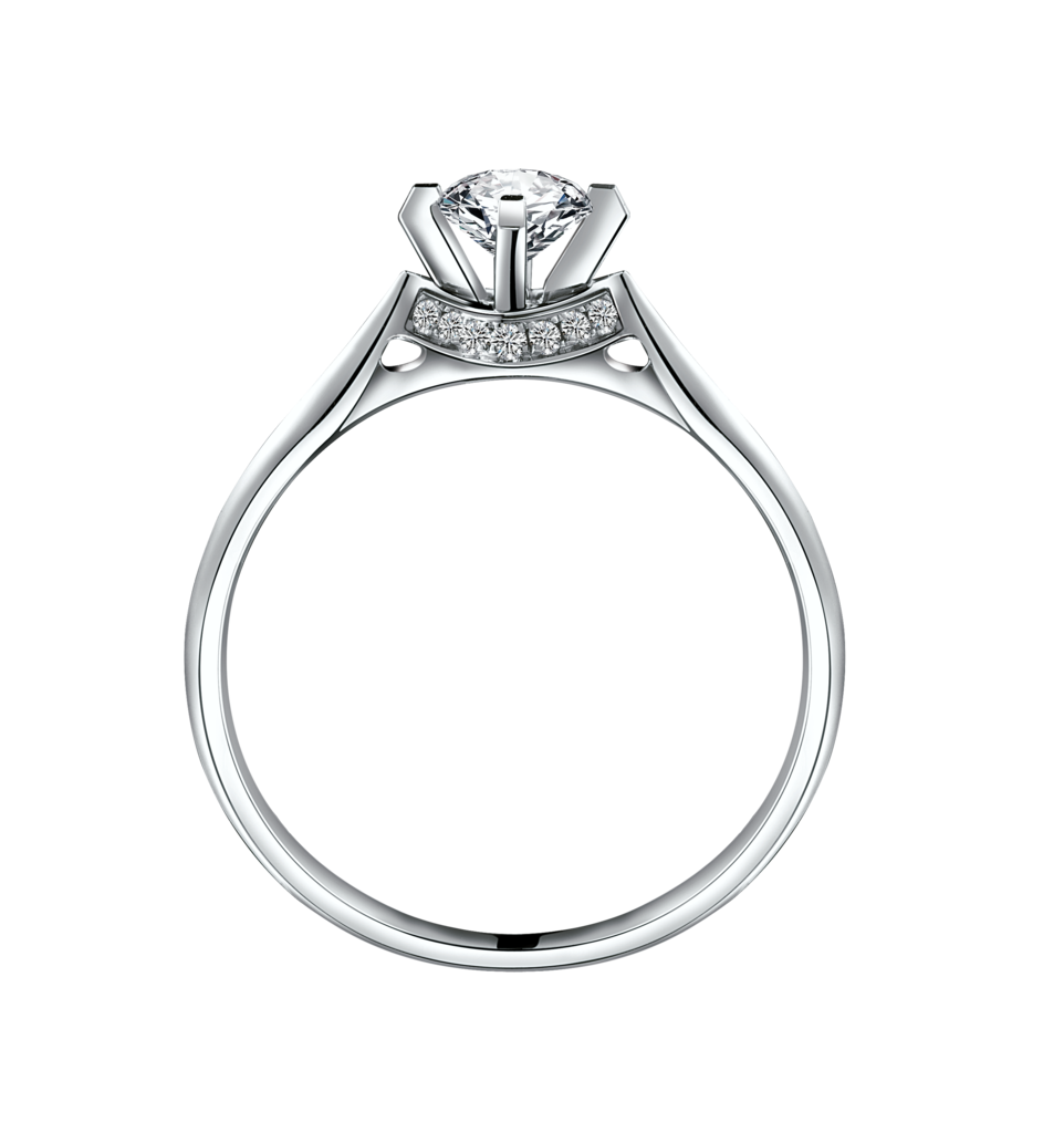Ring Engagement With Diamond HQ Image Free PNG Clipart