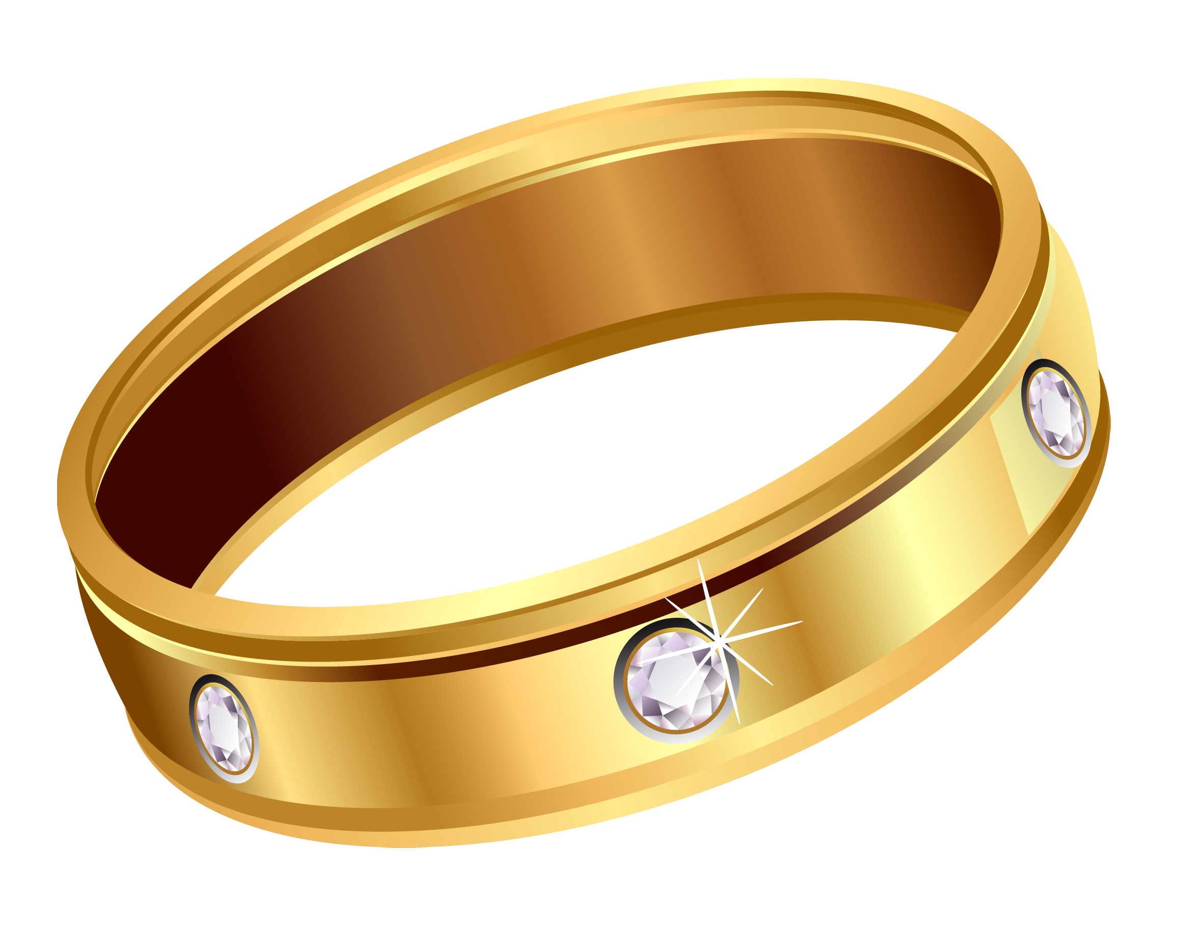 Gold Jewellery Earring Diamonds Ring With Transparent Clipart