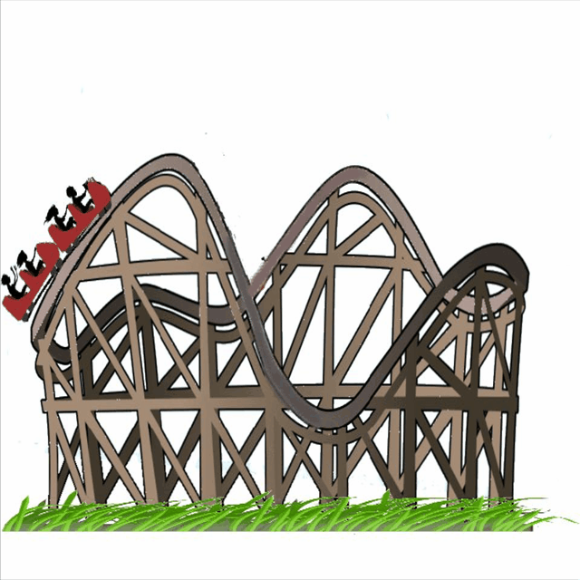 Roller Coaster Thought Of The Day Jewels Clipart