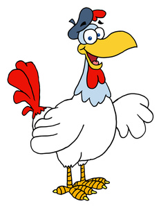 Rooster Image A Wearing Download Png Clipart