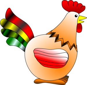 Rooster At Vector Hd Photos Clipart