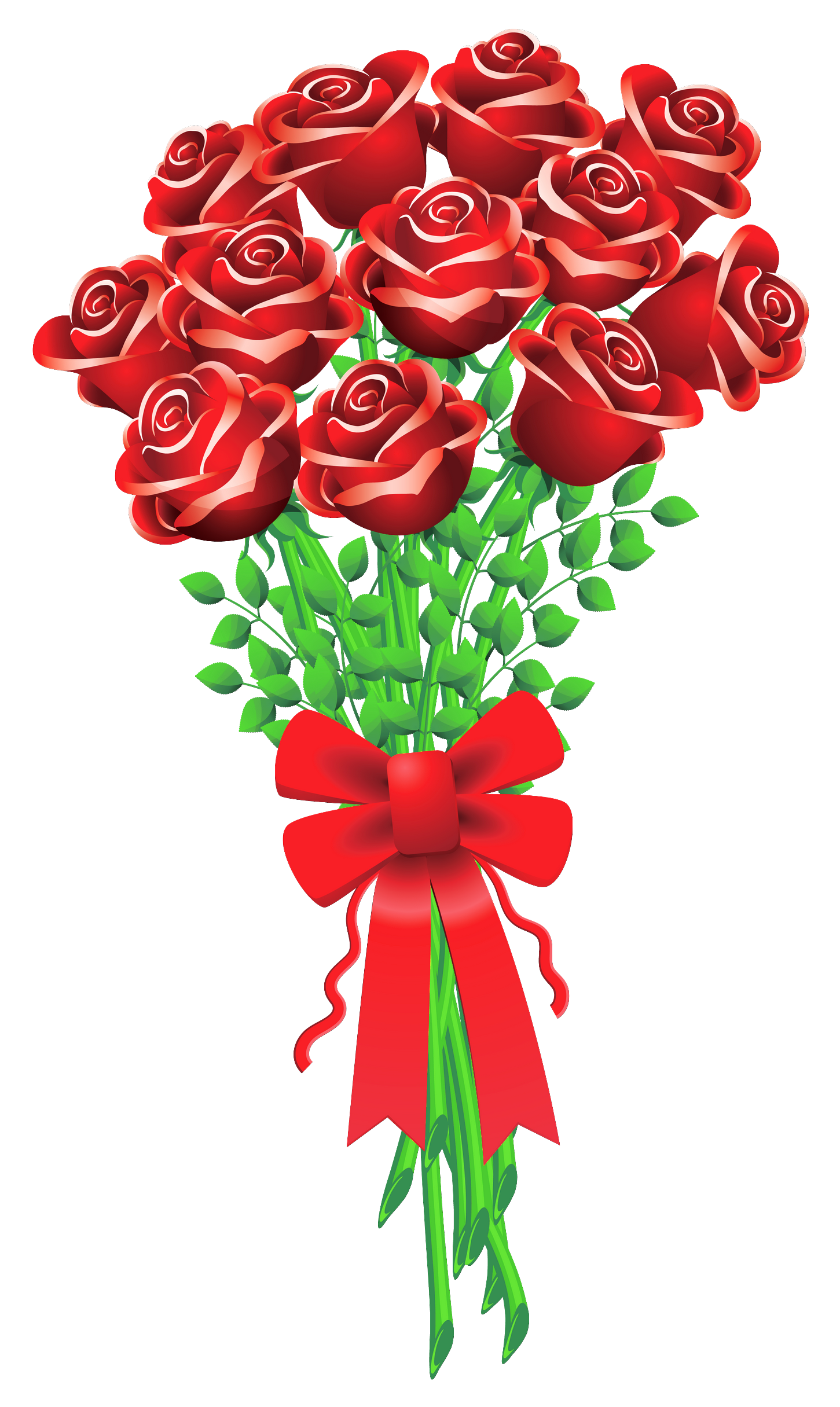 Roses Rose Bouquet Cartoon Kid Png Image Clipart