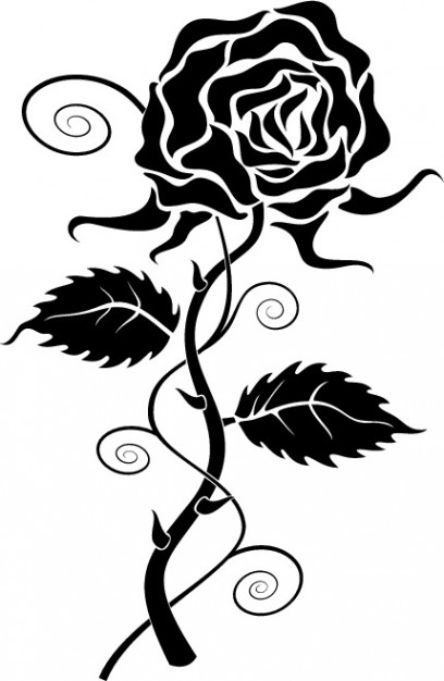 Roses Black Rose Vector Download Hd Image Clipart