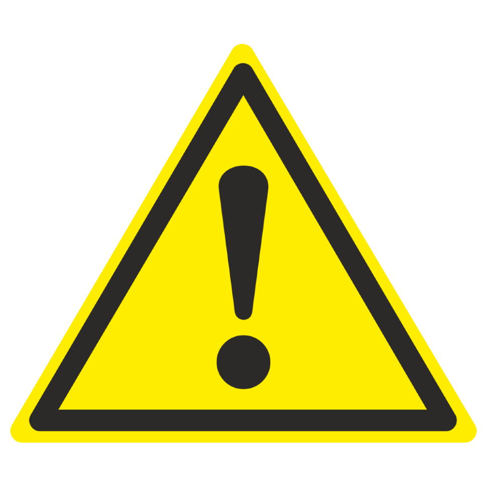 Site Hazard Sign High Warning Safety Voltage Clipart