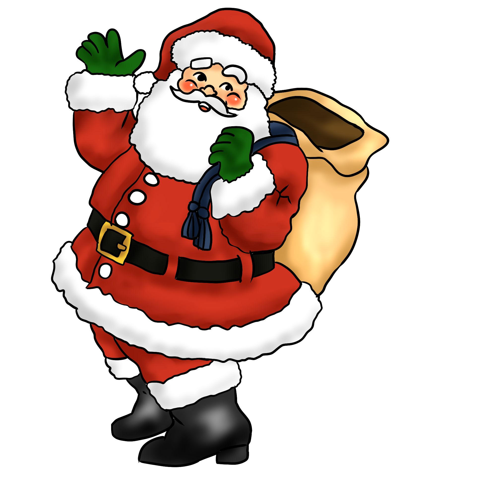 Santa To Use Png Image Clipart