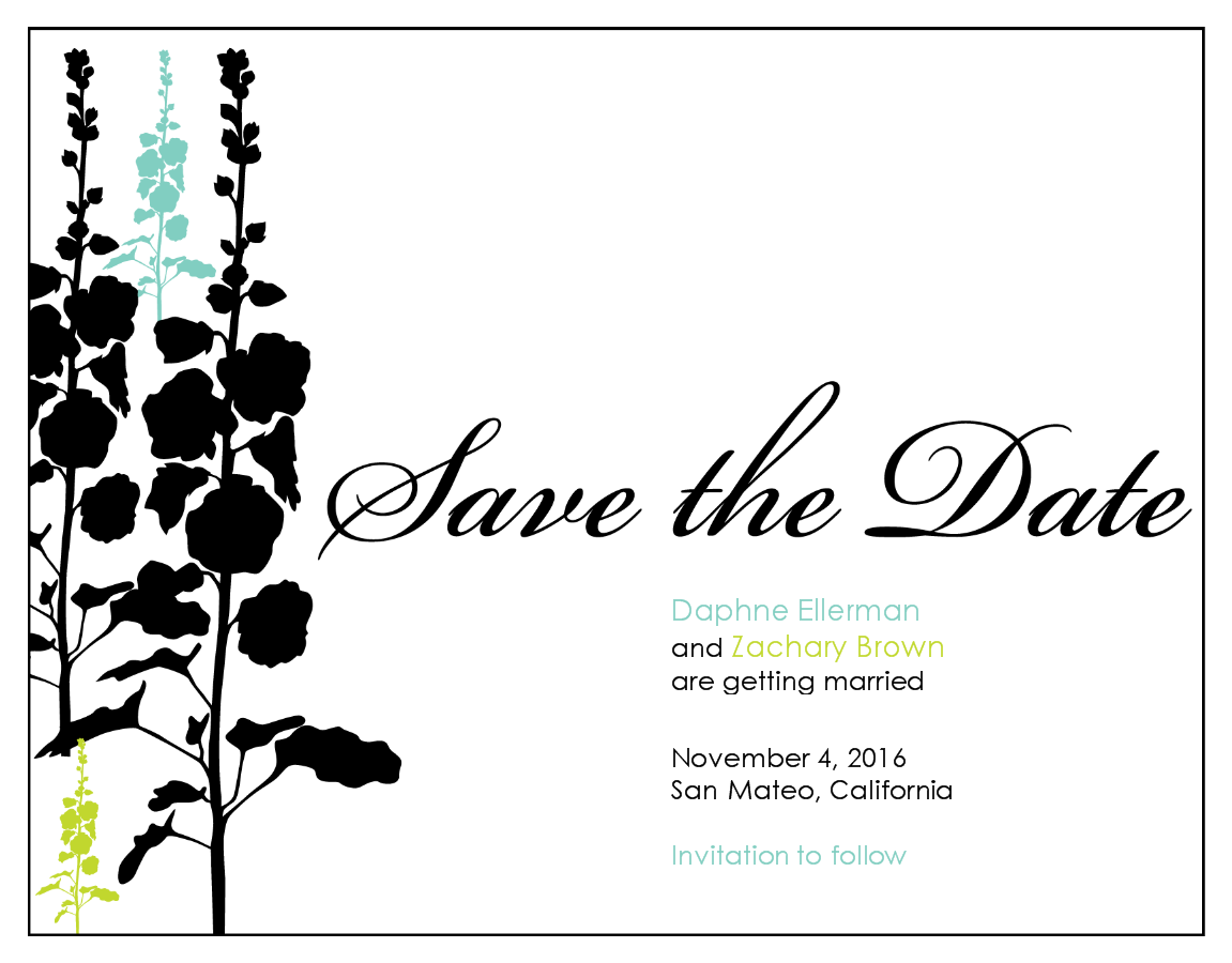 Save The Date Wedding Card Png Images Clipart