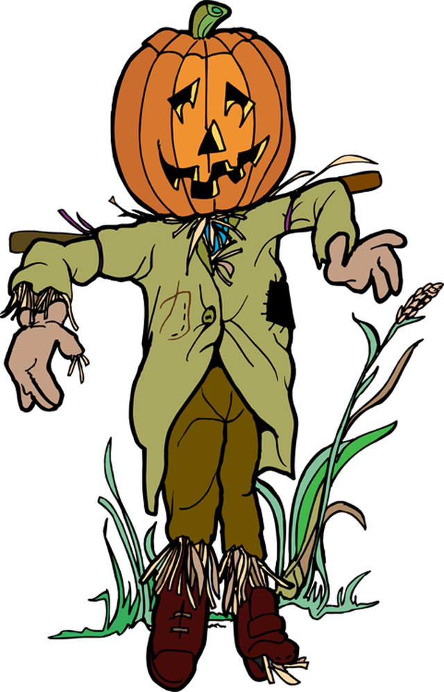 Scarecrow Scare Crow At Vector Image Clipart