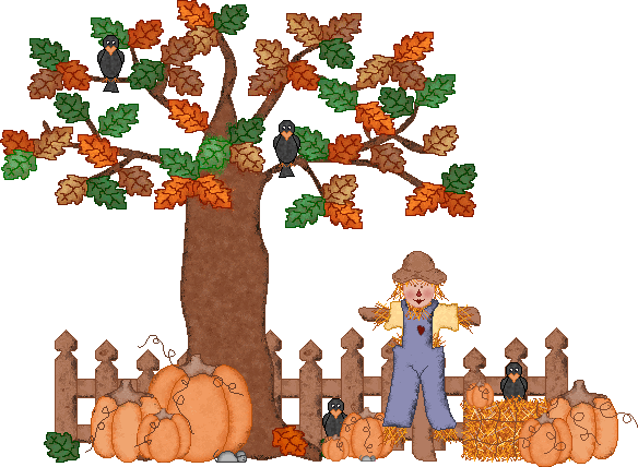 Scarecrow On And Jungle Animals Clipart Clipart