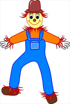 Free Scarecrow Smiling Graphics Images And Clipart