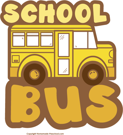 Free School Bus Clipart Clipart