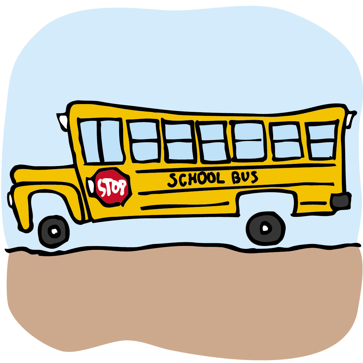 Clip Art For School Bus Images Clipart