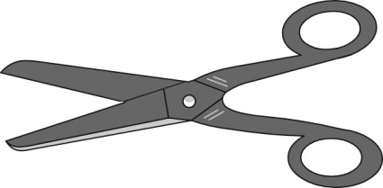 Scissors Grey Scissor Vector In Open Office Clipart