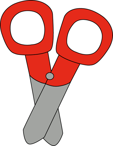 Red Scissors Red Scissors Vector Image Clipart