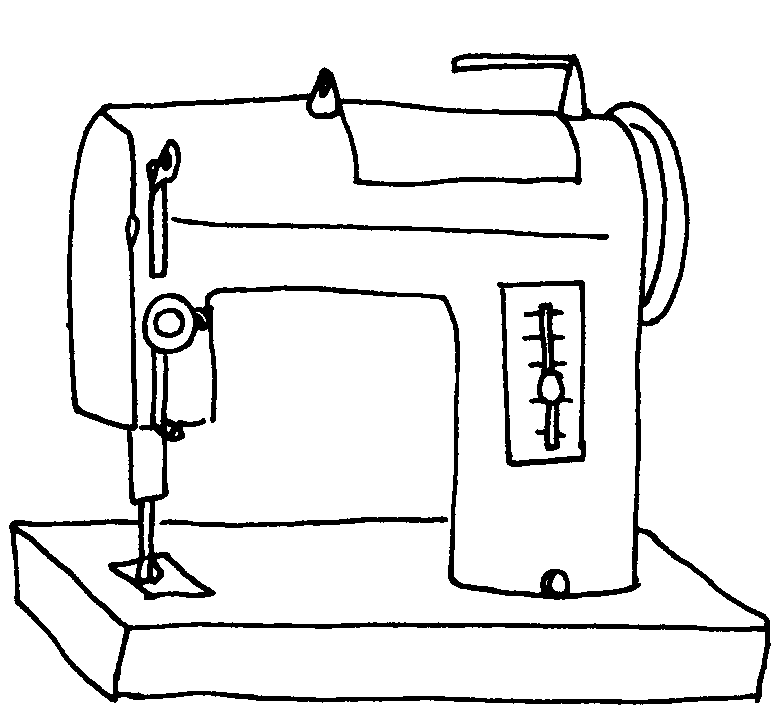 Clipart Of Sewing Machine Free Download Clipart