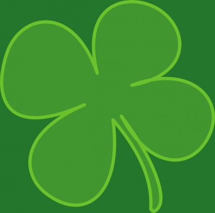 Shamrock Symbol Vector In Open Office Drawing Clipart