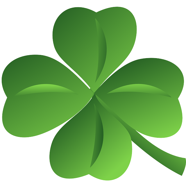 Clover Leaf Ireland Patrick'S Shamrock Saint Day Clipart