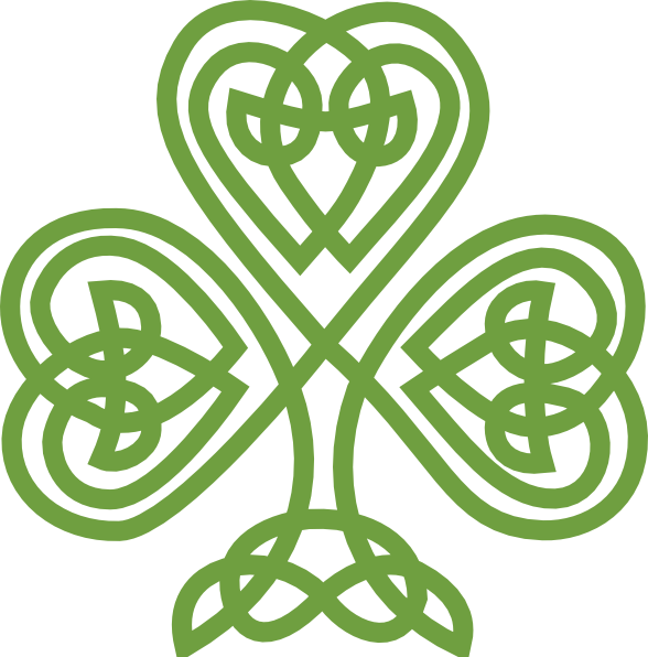 Celtic Ireland Knot Day Shamrock Saint Patrick'S Clipart