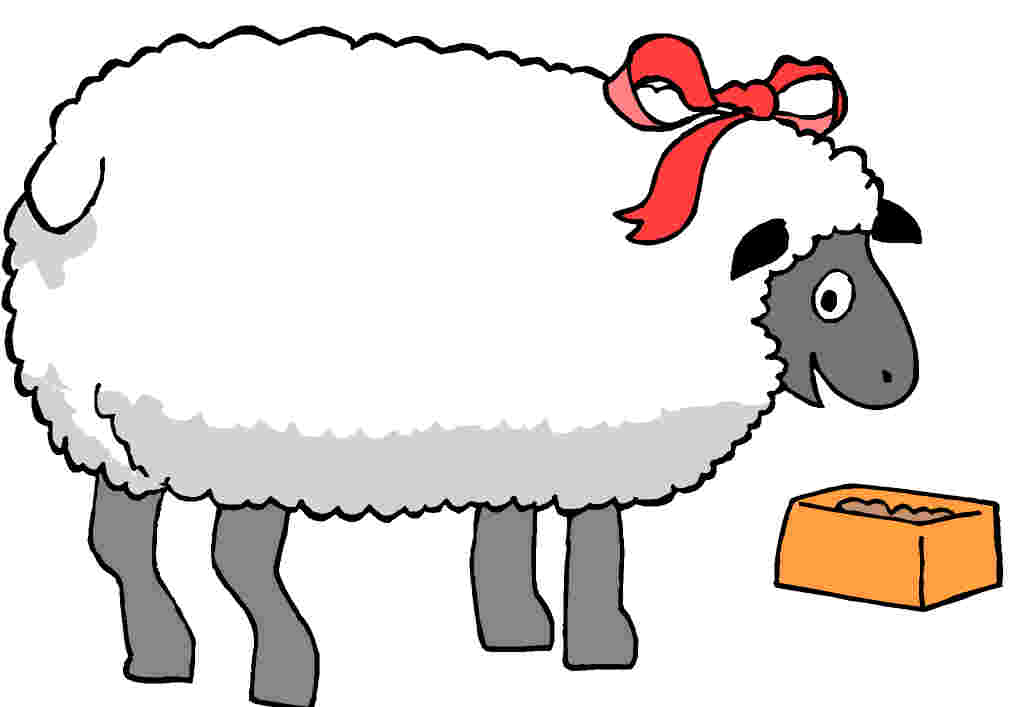 Sheep Black And White Images Download Png Clipart