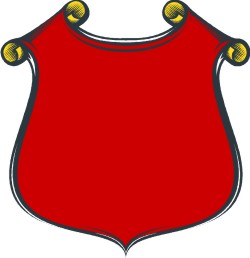 Shield For Family Coat Of Arms Clipart