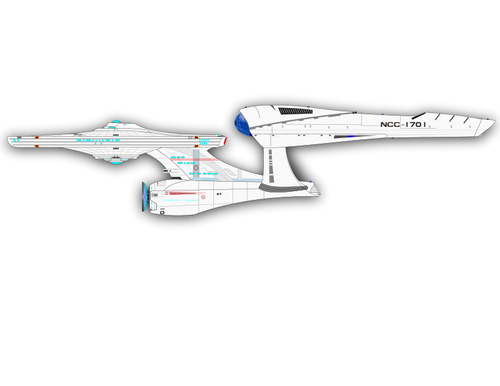 New Spaceship Enterprise Clipart
