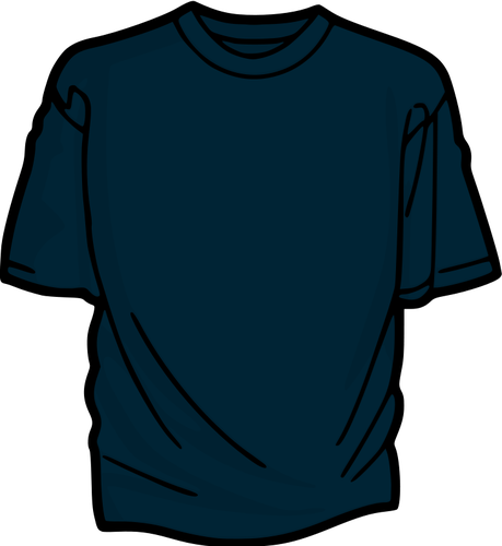 Dark Bluet-Shirt Clipart