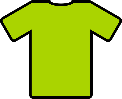 Green T-Shirt Clipart
