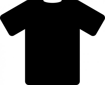 T Shirt Black Shirt Vector In Open Clipart