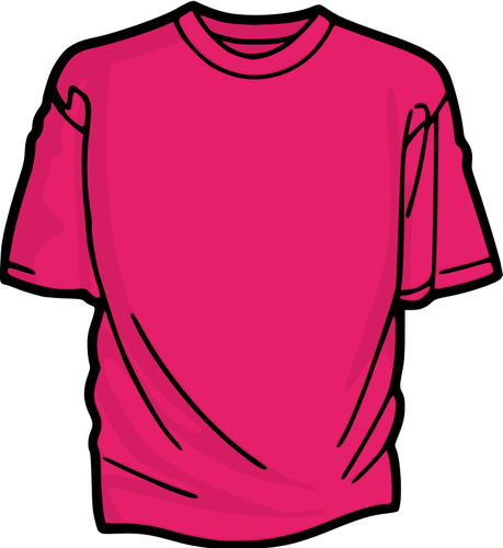 Pink T-Shirt Clipart