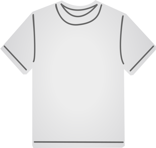 White T-Shirt Clipart