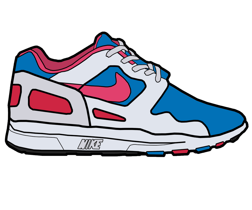 Nike Running Shoes Drawing Shoe Image Image Clipart